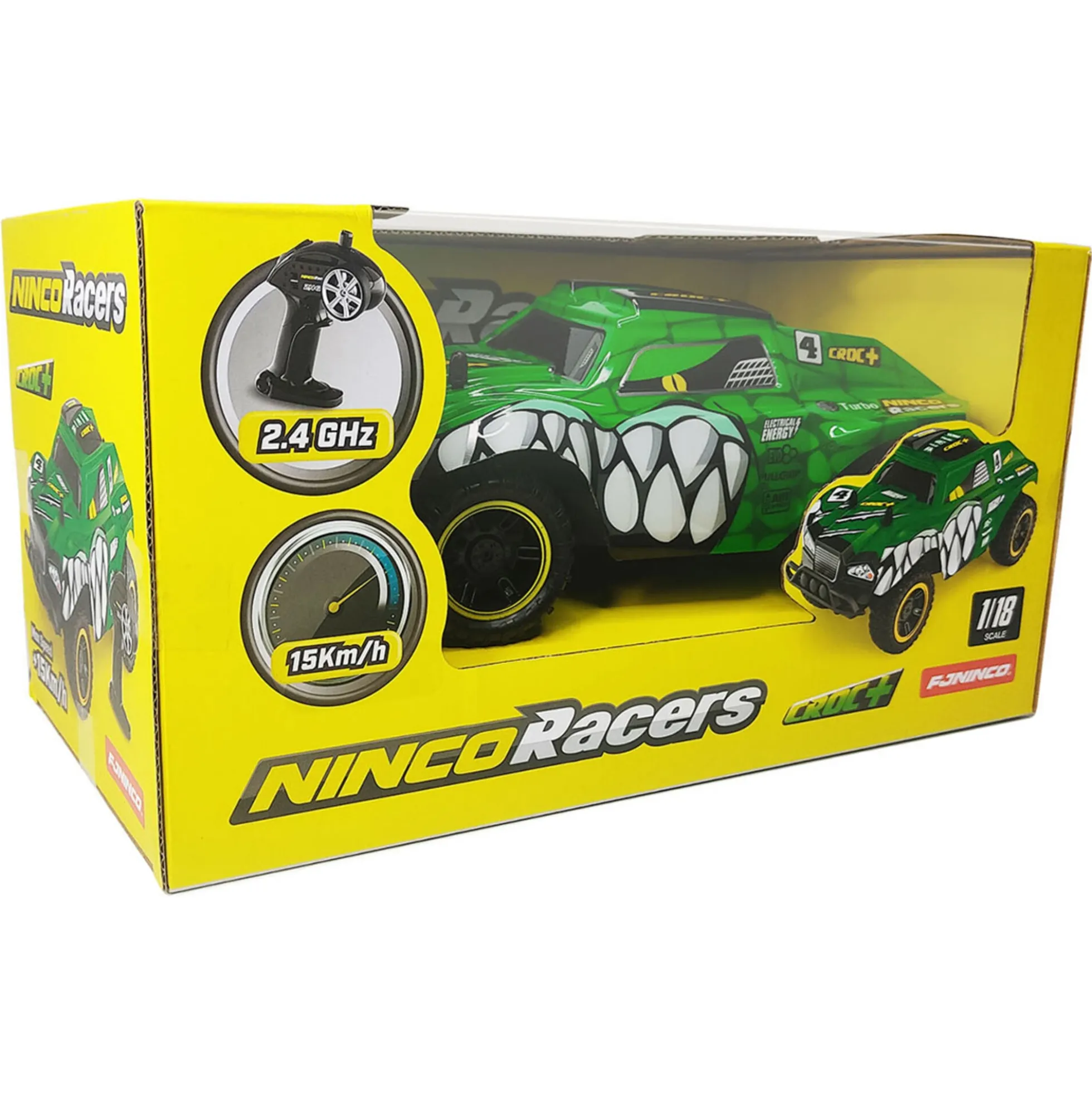 Ninco Croc+ RC monstertruck fjernstyret bil - 1:18