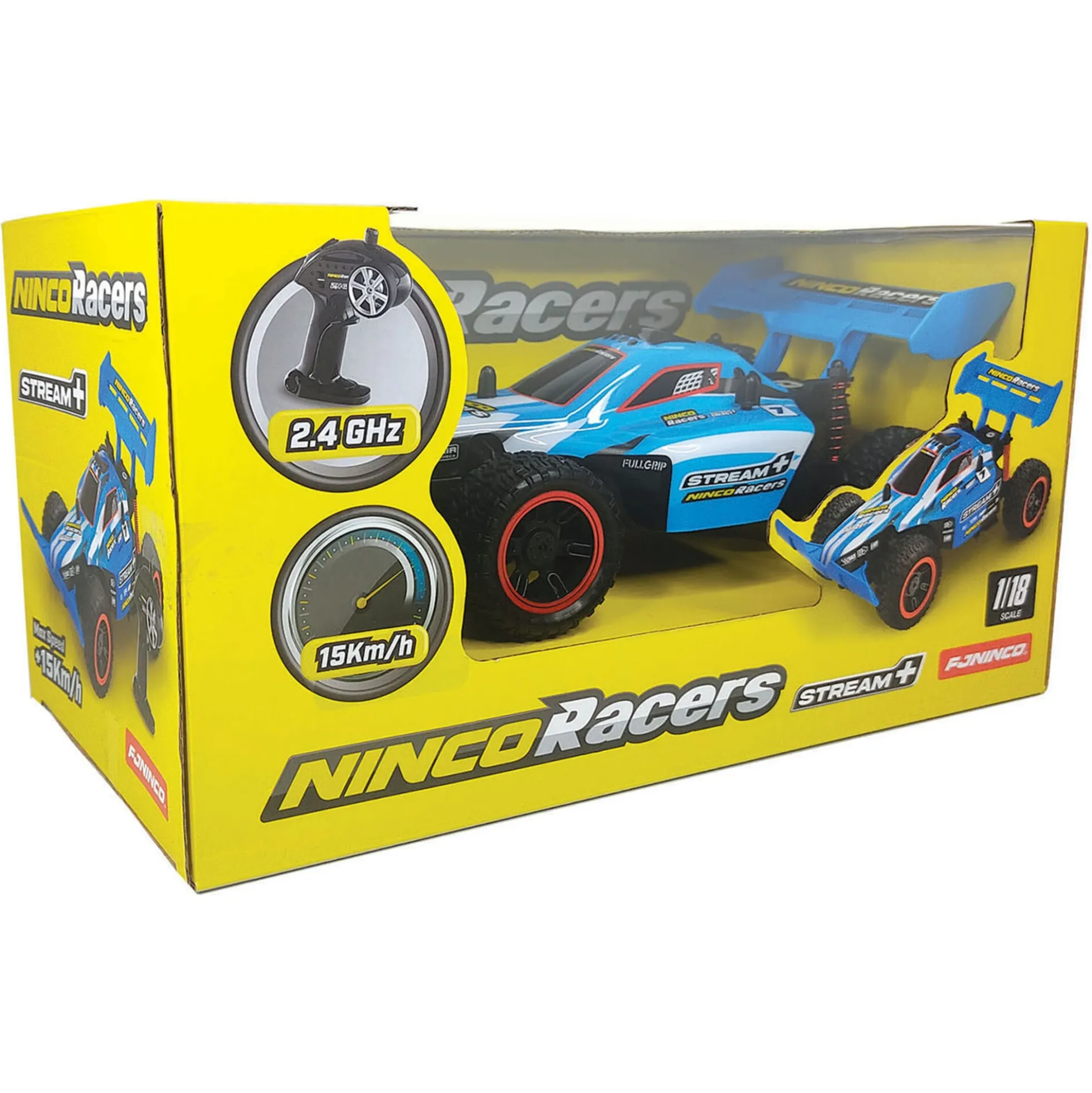 Ninco Stream+ RC buggy fjernstyret bil - 1:18