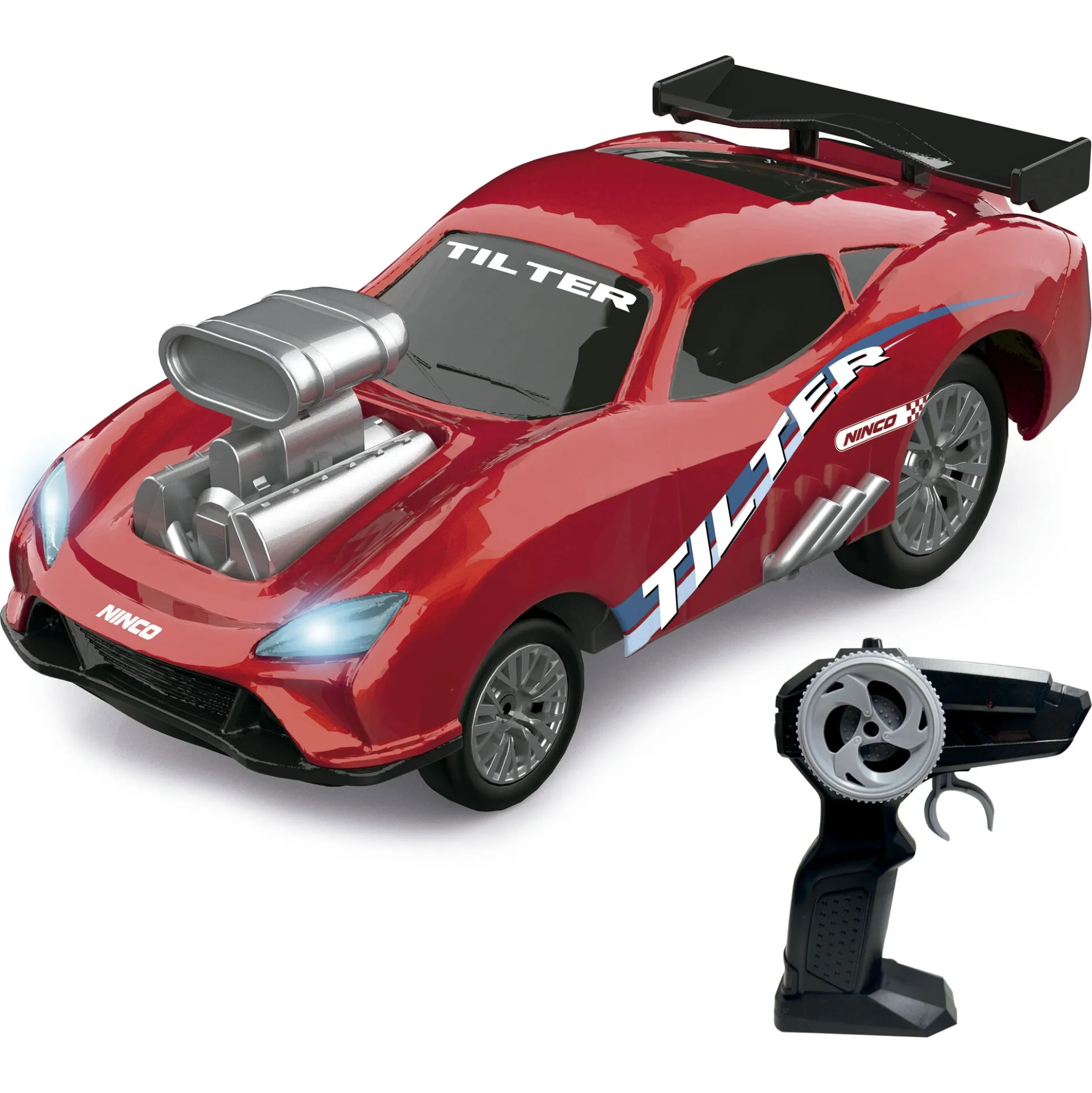 Ninco Tilter RC stuntbil - fjernstyret bil med vippekarrosseri - 22,5 cm