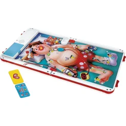 Operation brætspil med pincet, lys og lyd - 2-4 spillere - 52x26 cm