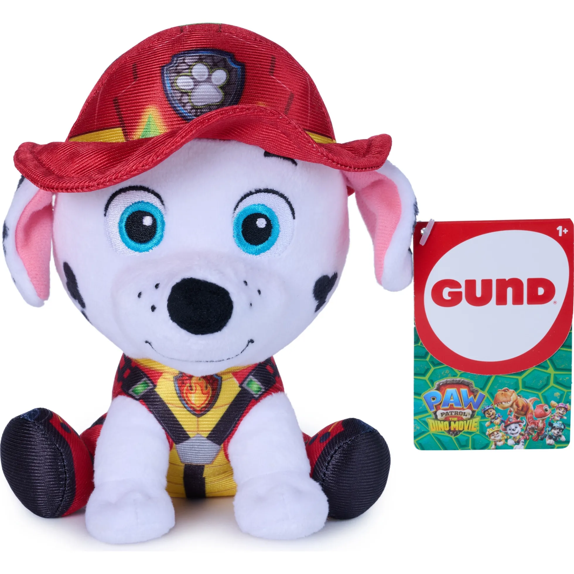 PAW Patrol Dino Filmen Marshall GUND-bamse - 15 cm