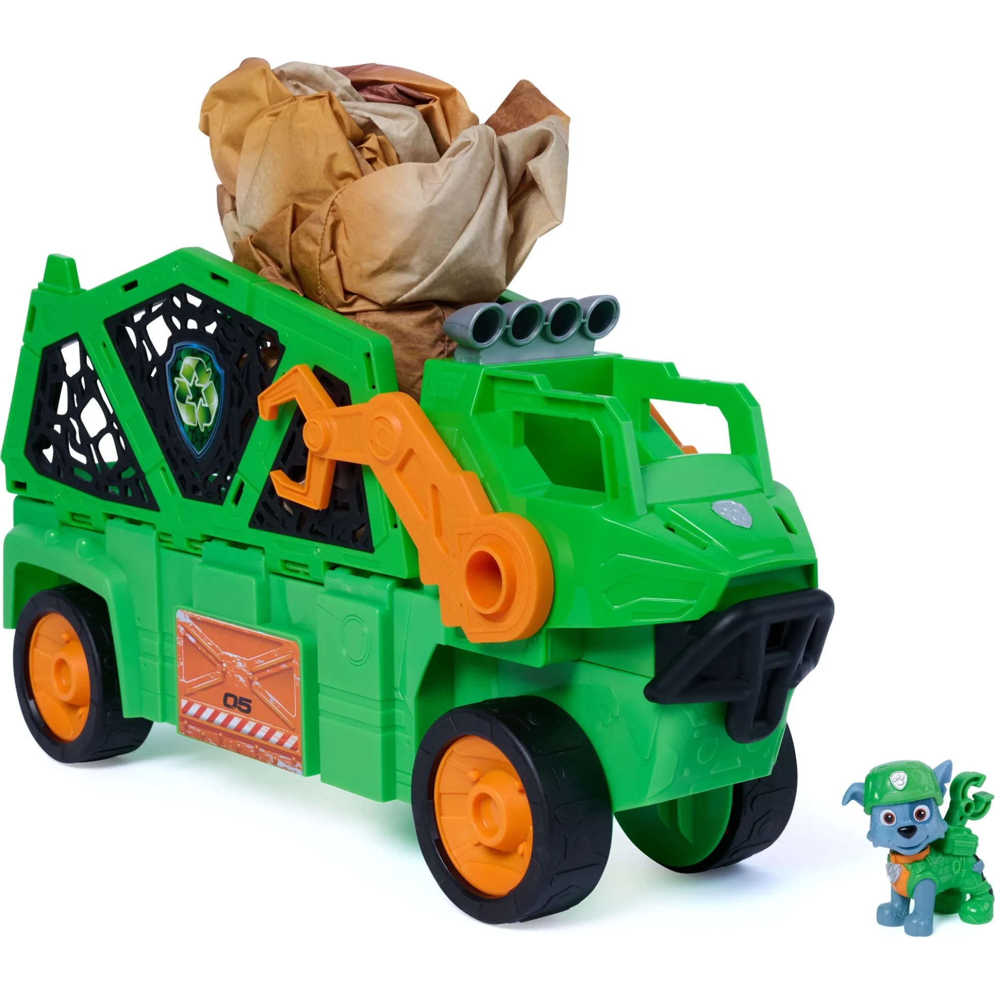 PAW Patrol Dino Filmen Megasaurus-køretøj med oppustelig dinosaur