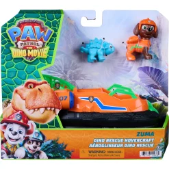 PAW Patrol Dino Filmen Zuma dino-køretøj med figur - 15 cm