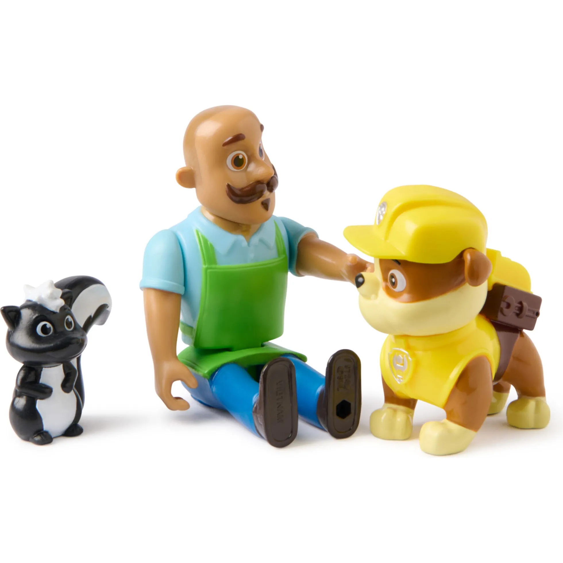PAW Patrol figursæt med Rubble og Mr. Porter - 10 cm