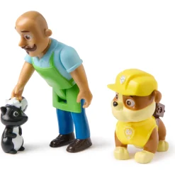 PAW Patrol figursæt med Rubble og Mr. Porter - 10 cm