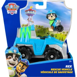 PAW Patrol Rex med dino-lastbil - 15 cm