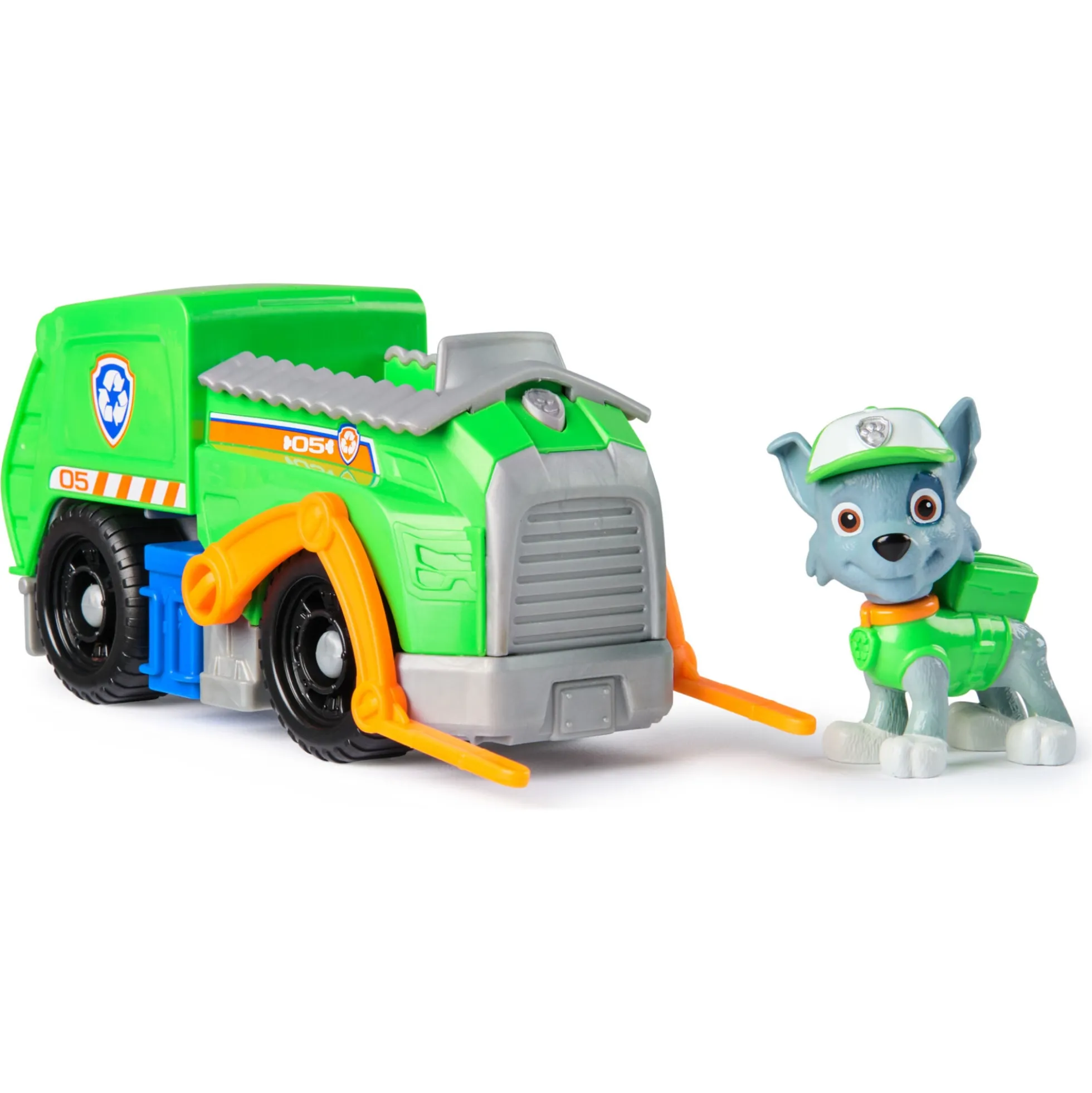 PAW Patrol Rocky med genbrugsbil - 15 cm