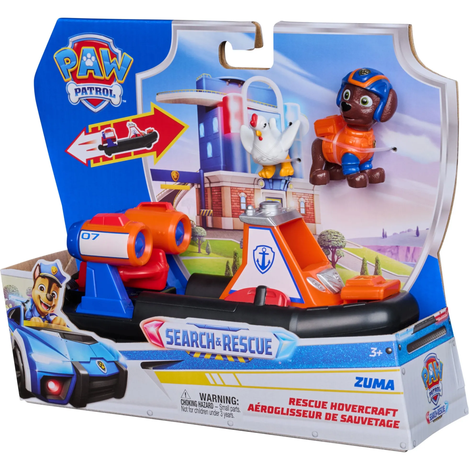 PAW Patrol Search & Rescue køretøj med Zuma-figur