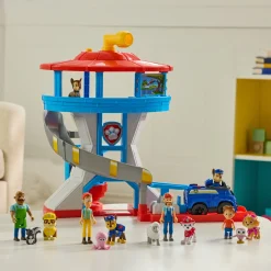 PAW Patrol udkigstårn med figurer og funktioner - 48 cm