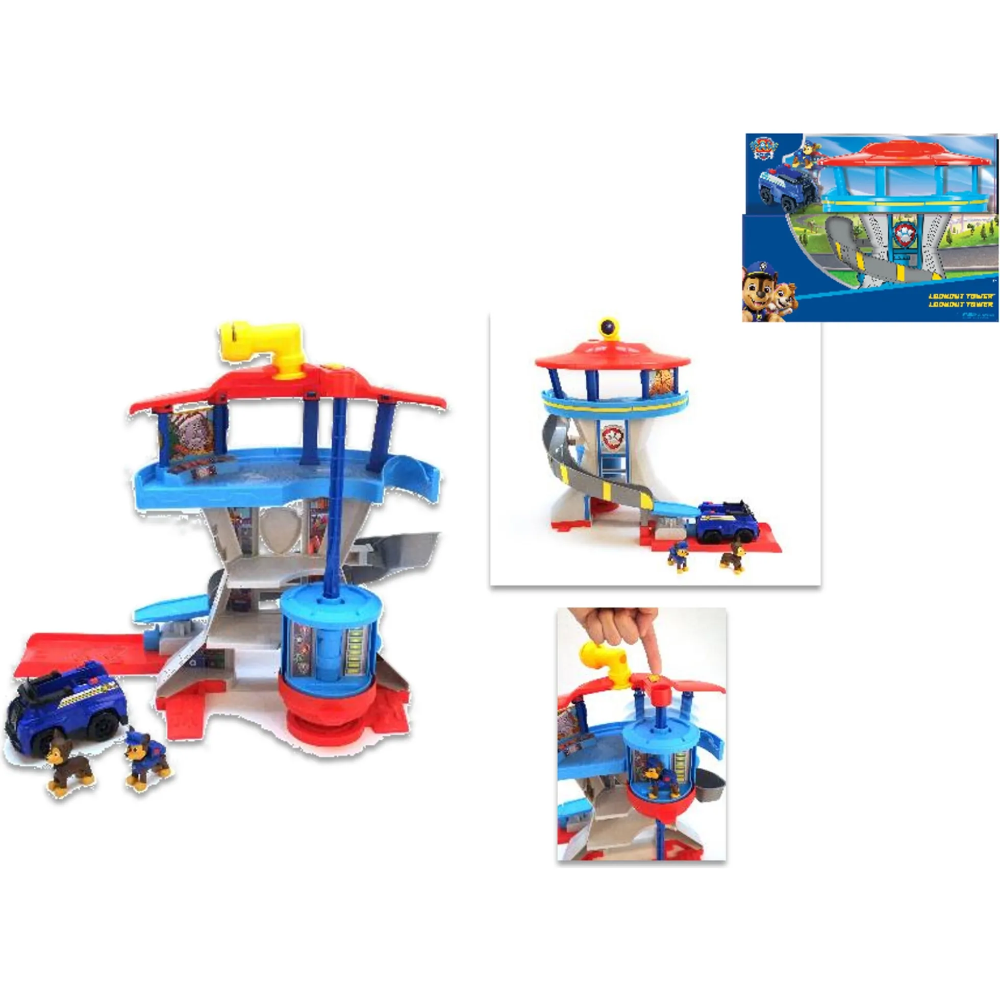 PAW Patrol udkigstårn med figurer og funktioner - 48 cm