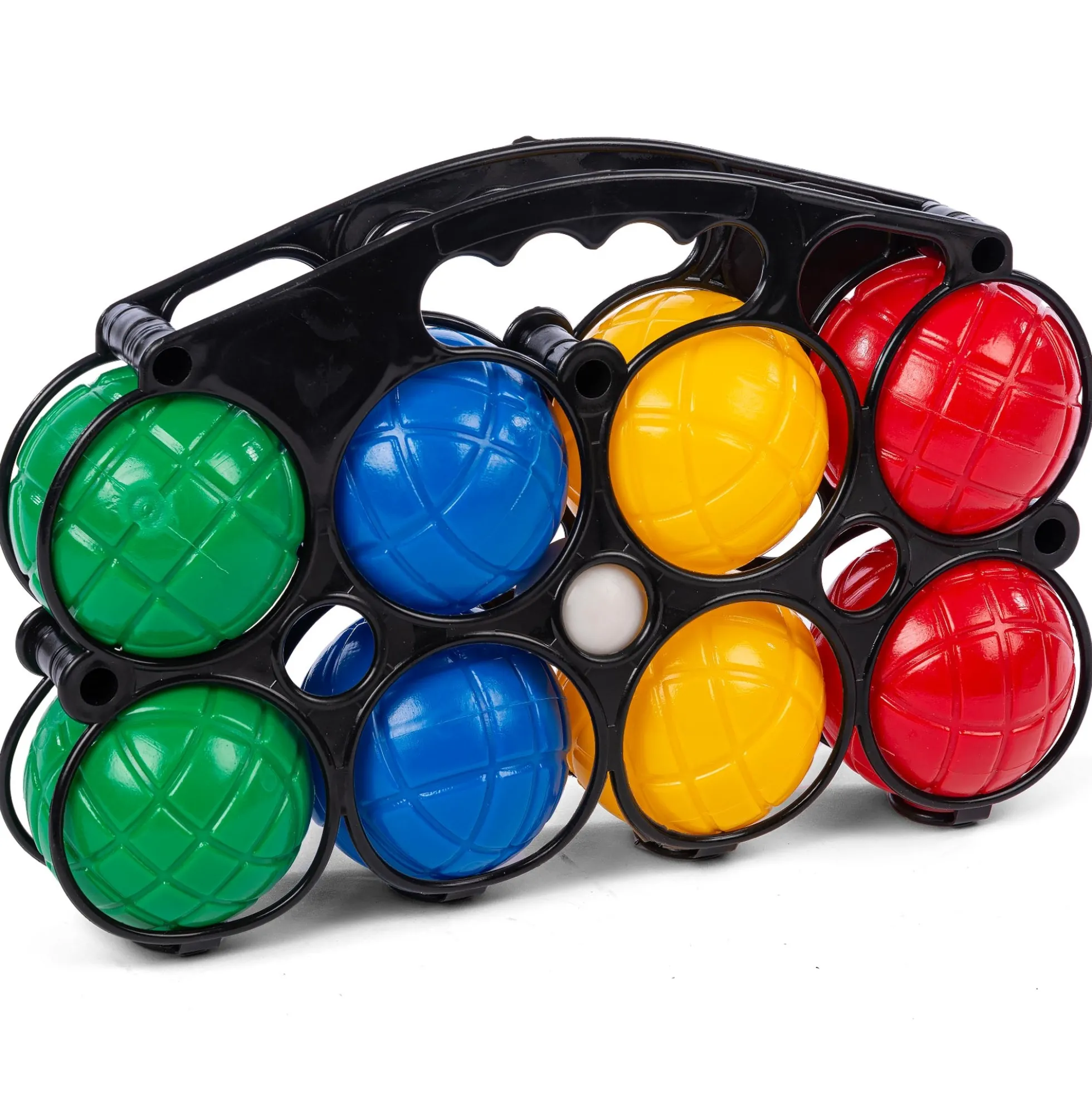 Petanque - Boccia 8+1 kugler - Bæretaske