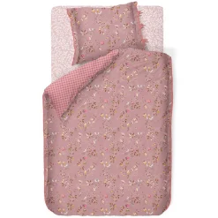 Pip Studio sengetøj - 140x220 cm - Tokyo Blossom - Vendbar dynebetræk - 100% bomulds sengesæt