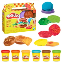 Play-Doh Food Shapes madformesæt - 6 værktøjer