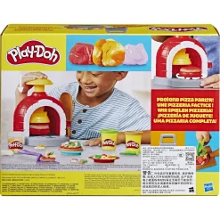 Play-Doh modellervoks pizza ovn legesæt med 6 dåser - 284 g