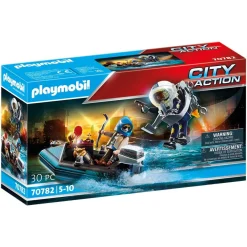 Politi-jetpack: Anholdelse af kunsttyven - PL70782 - PLAYMOBIL City Action