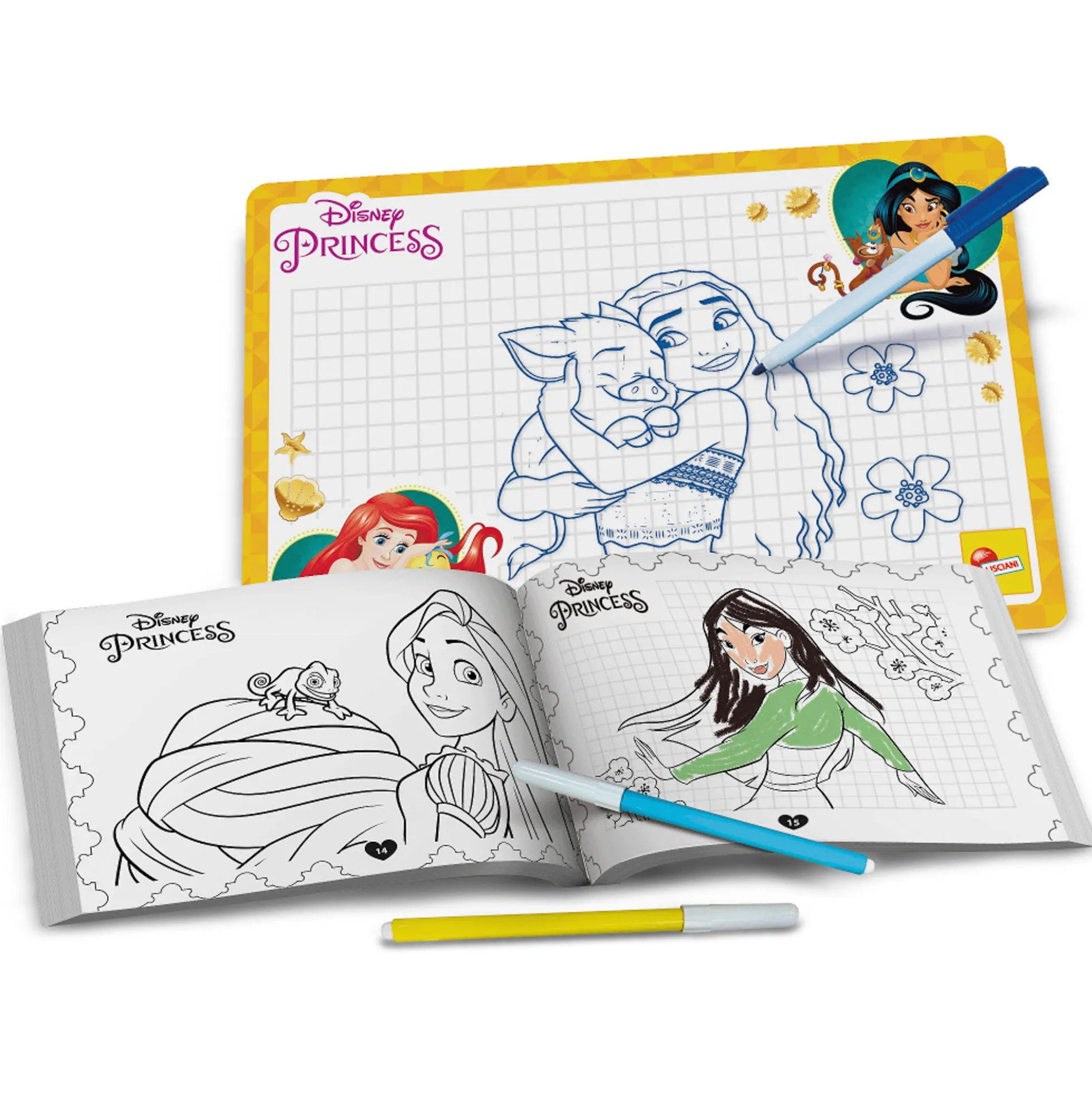 Princess tegneskole - 2 tavler og tusser