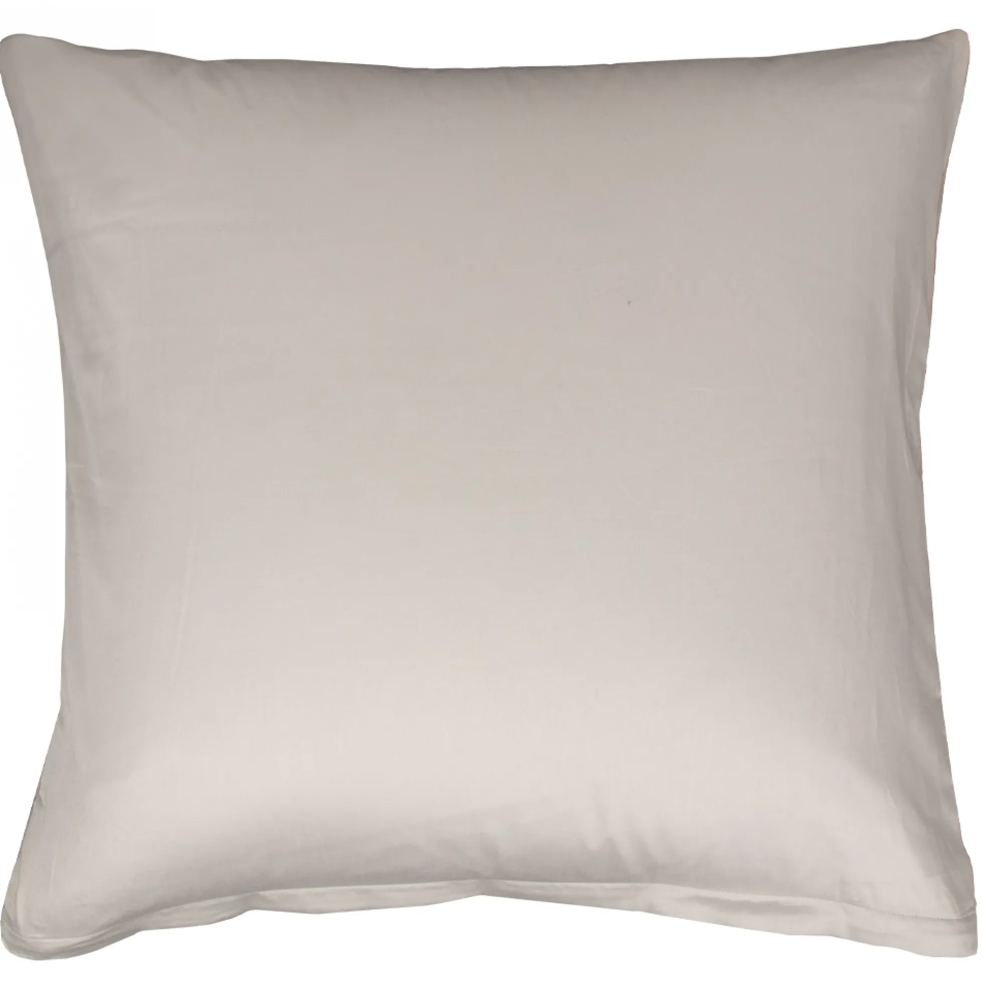 Pudebetræk 60x63 cm - 100% Bomuldssatin - Vendbart gråt marmoreret design