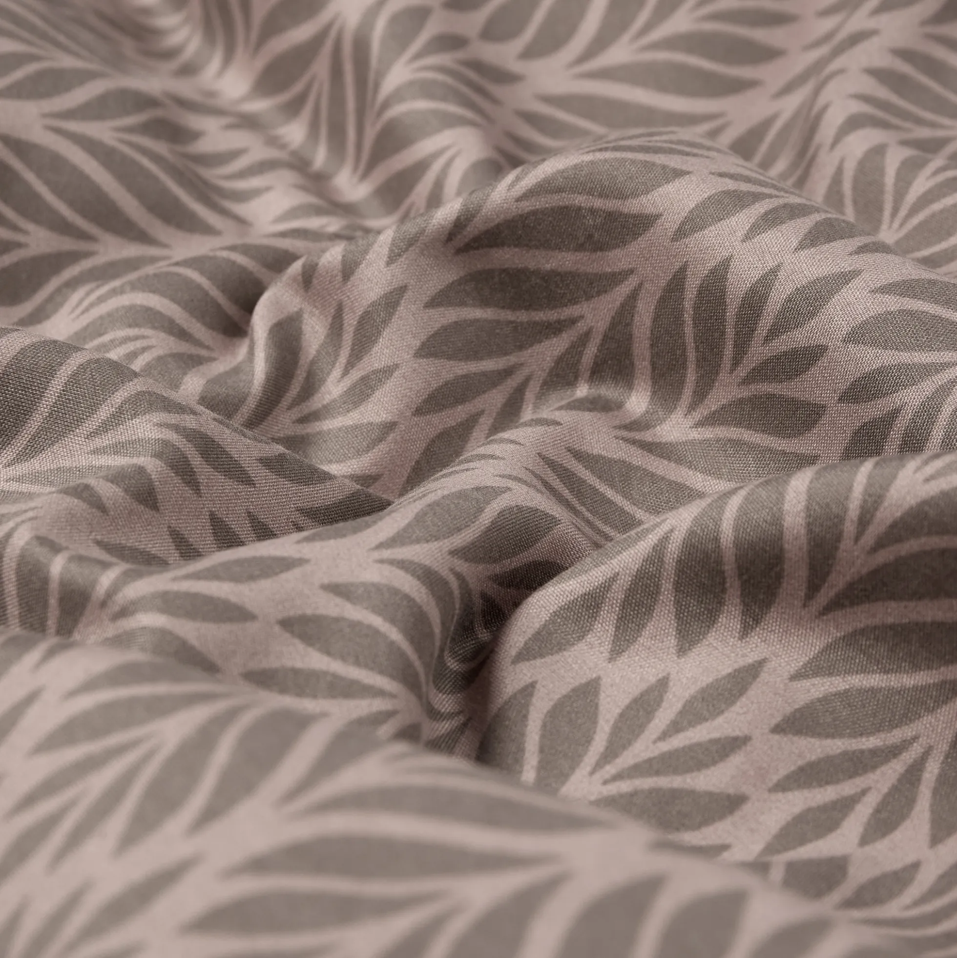 Pudebetræk 60x63 cm - Microfiber - Brunt mønster