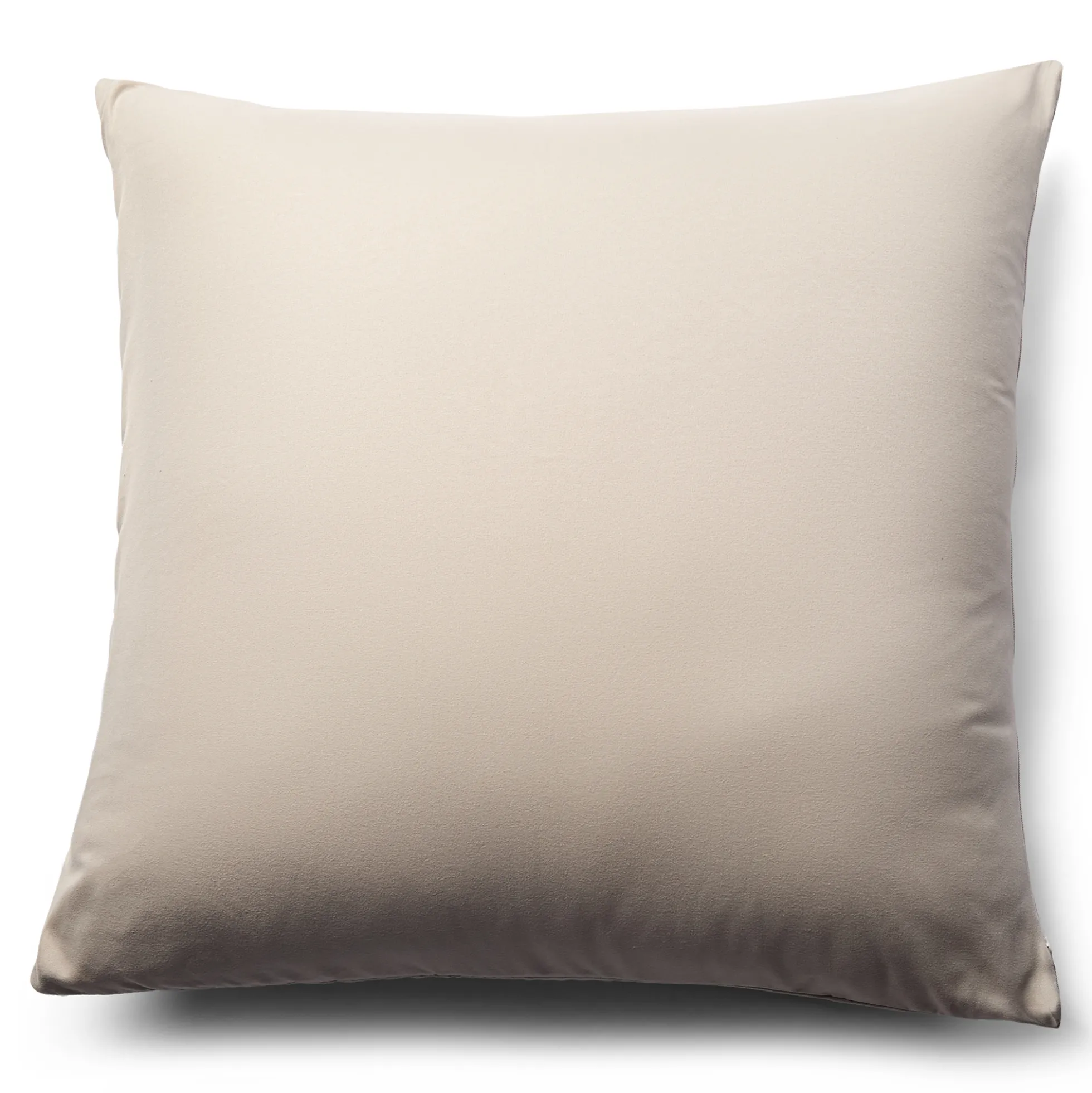 Pudebetræk 60x63 cm - Microfiber - Ensfarvet beige