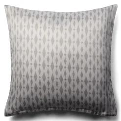 Pudebetræk 60x63 cm - Satin - Sandfarvet mønster design