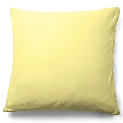 Pudebetræk 60x63 cm - Stonewashed - Firm yellow