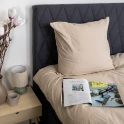 Pudebetræk 60x63 cm - Stonewashed - Firm sand