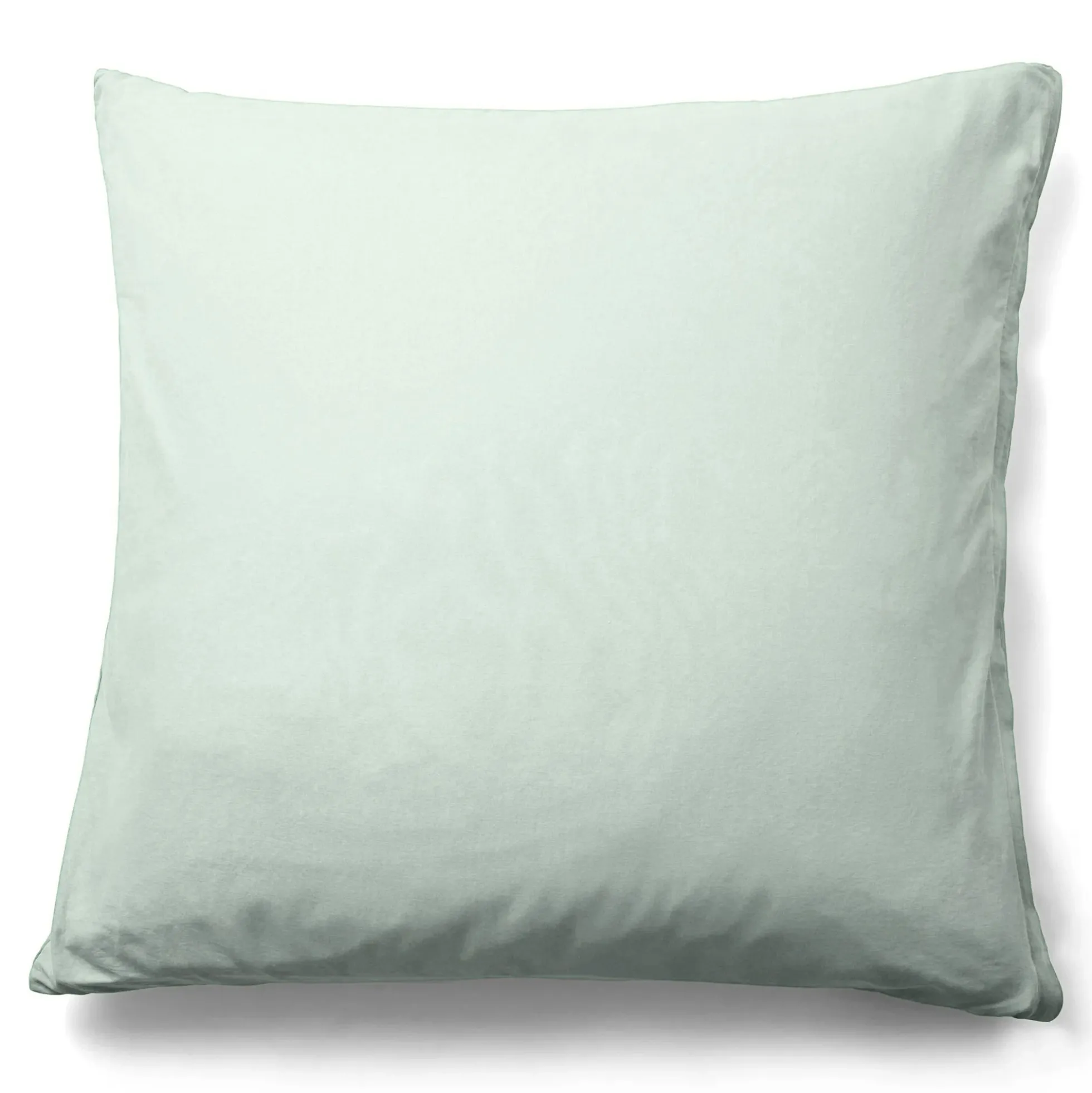 Pudebetræk 60x63 cm - Stonewashed - Firm olive