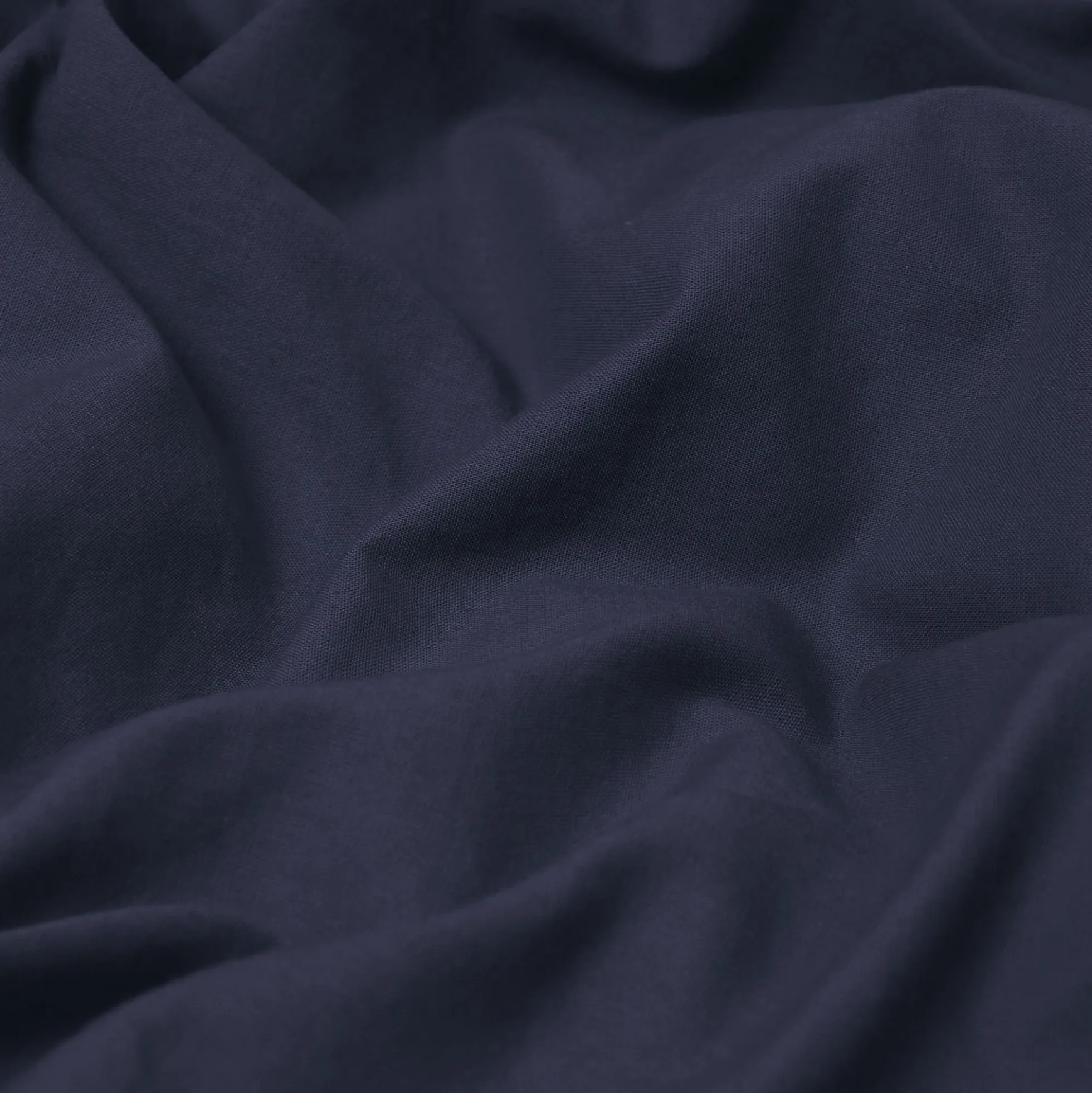 Pudebetræk 60x63 cm - Stonewashed - Firm deep blue