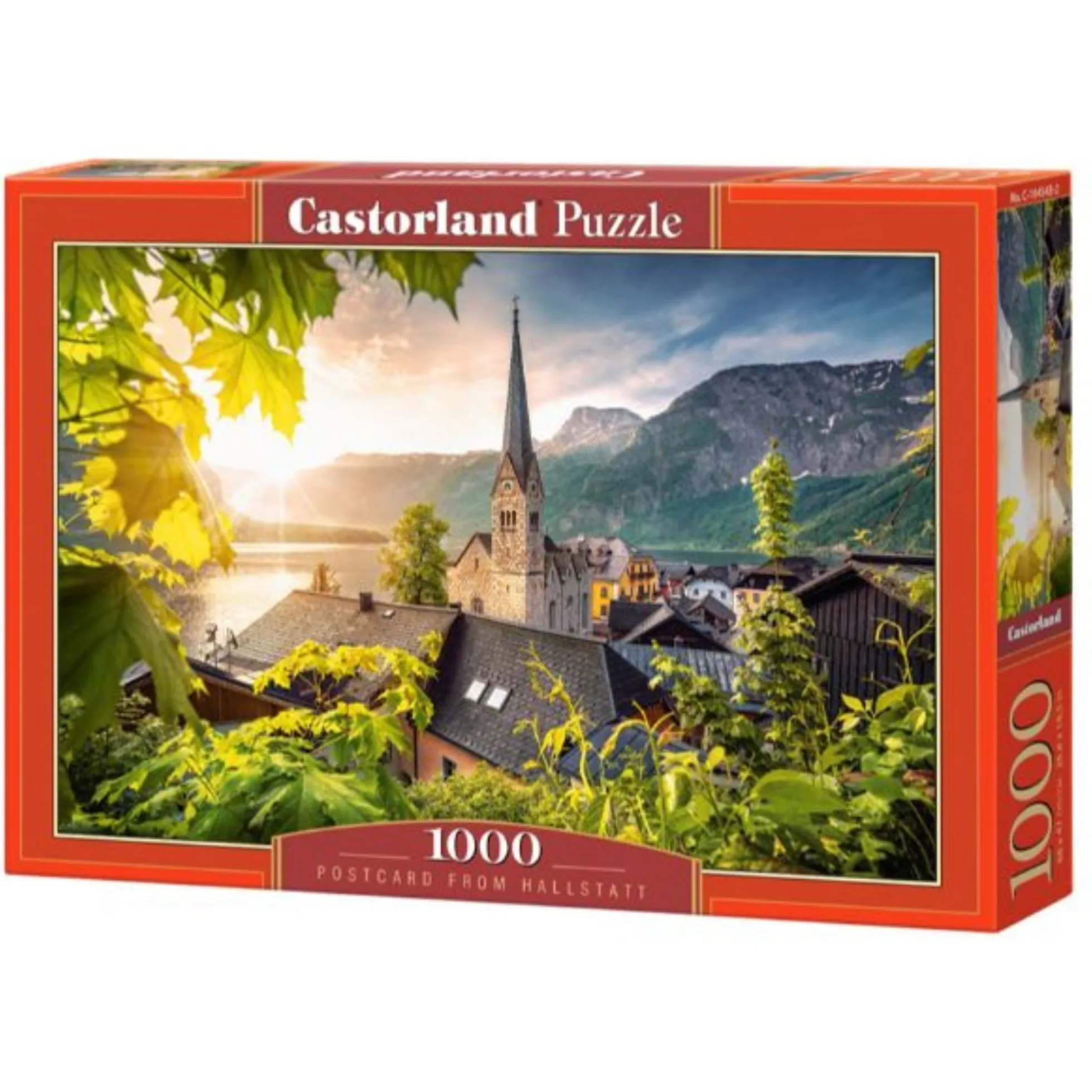 Puslespil med Hallstatt motiv - 1000 brikker