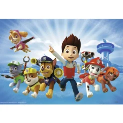 Puslespil med Paw Patrol - 2x12 brikker