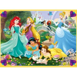 Puslespil med prinsesser - 100 brikker
