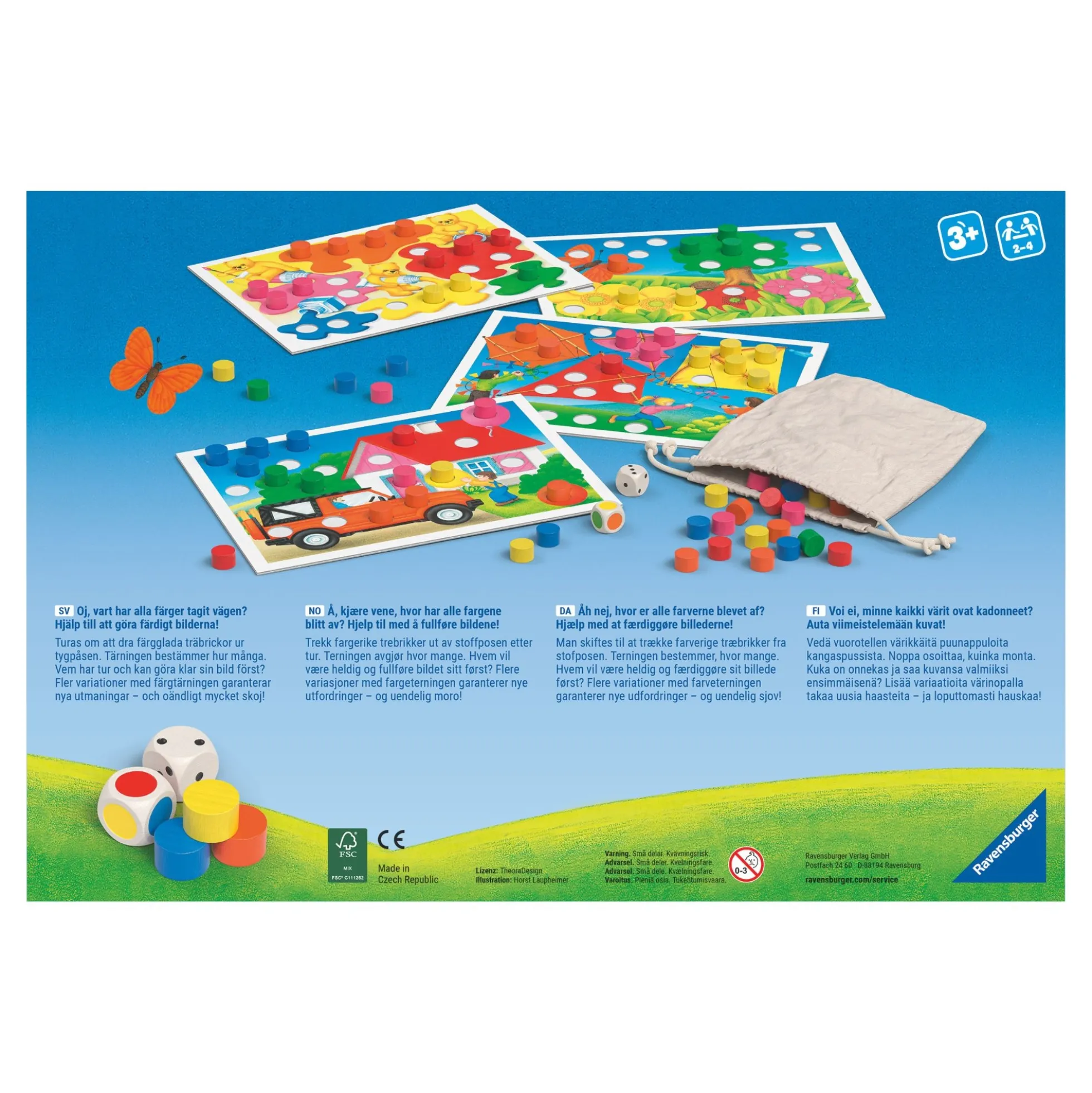 Quips - Ravensburger - Børnespillet om farver
