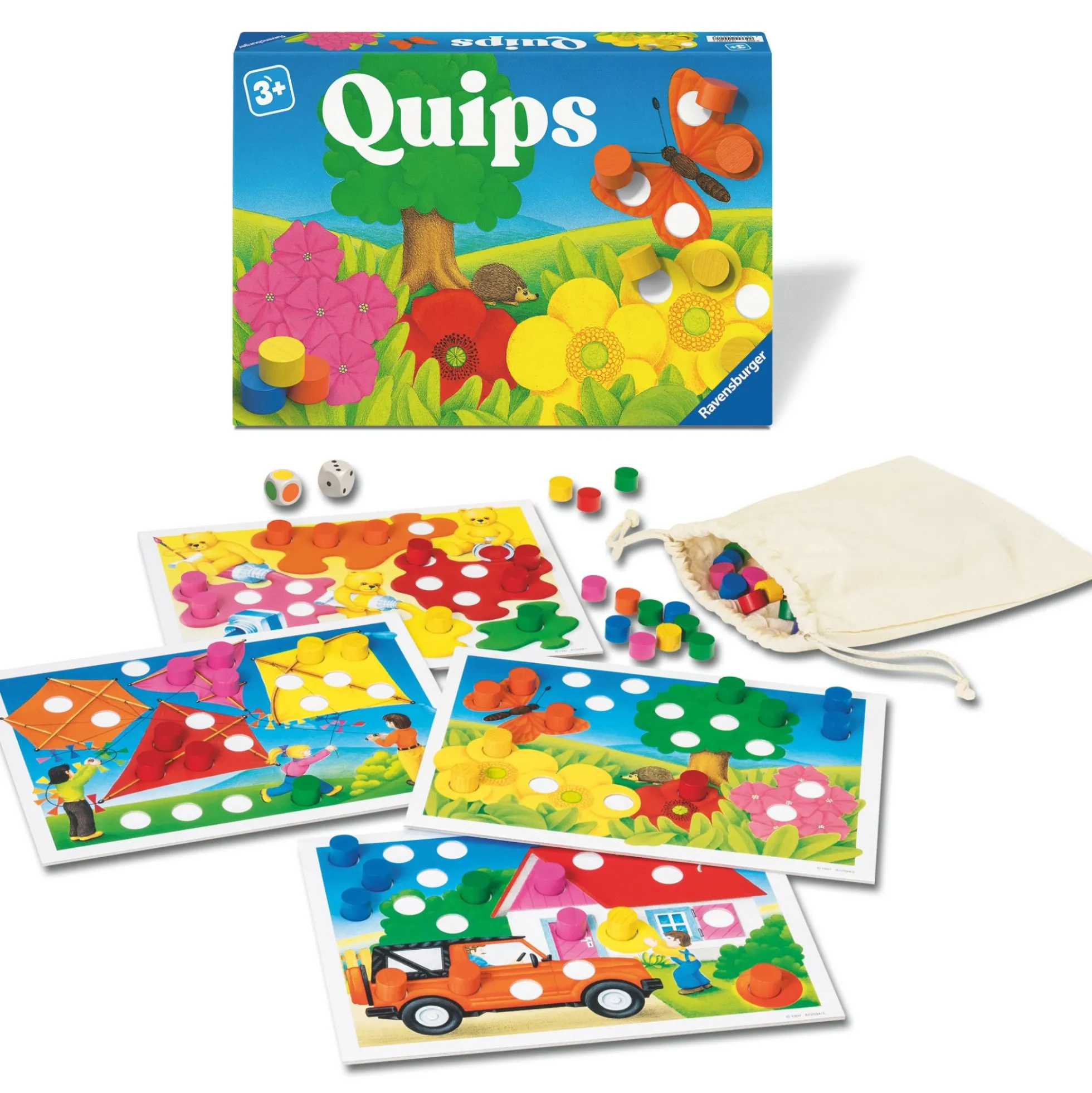 Quips - Ravensburger - Børnespillet om farver
