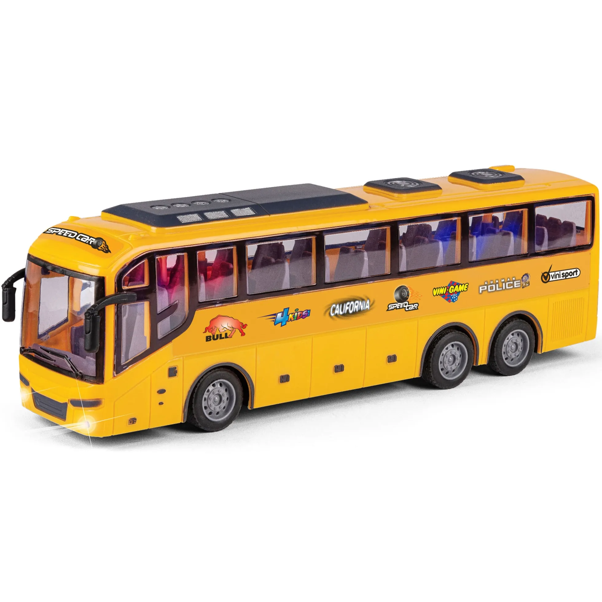 Radiostyret bus - Str. 1:30 - Gul