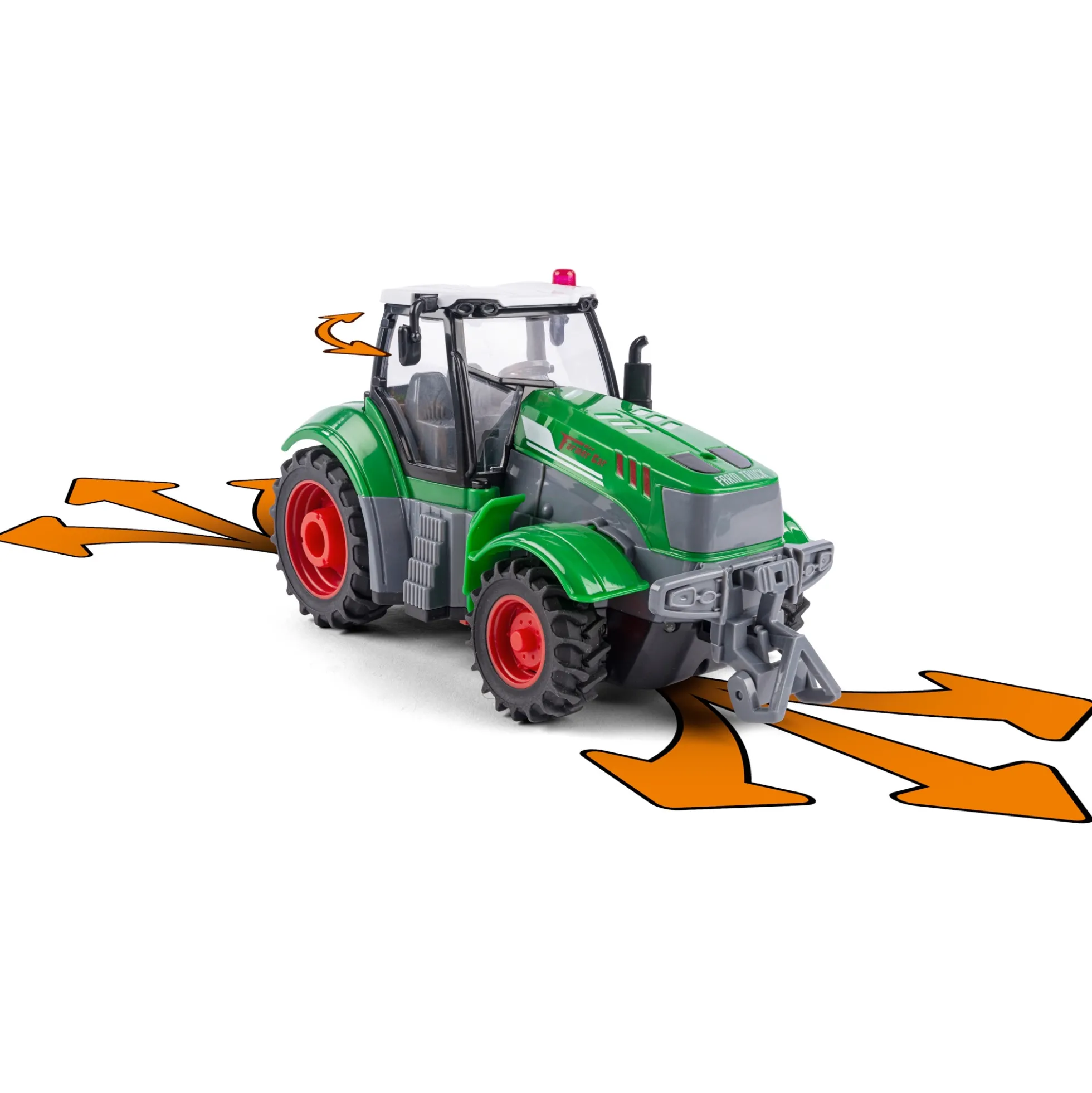 Radiostyret traktor - Str. 1:28 - Grøn