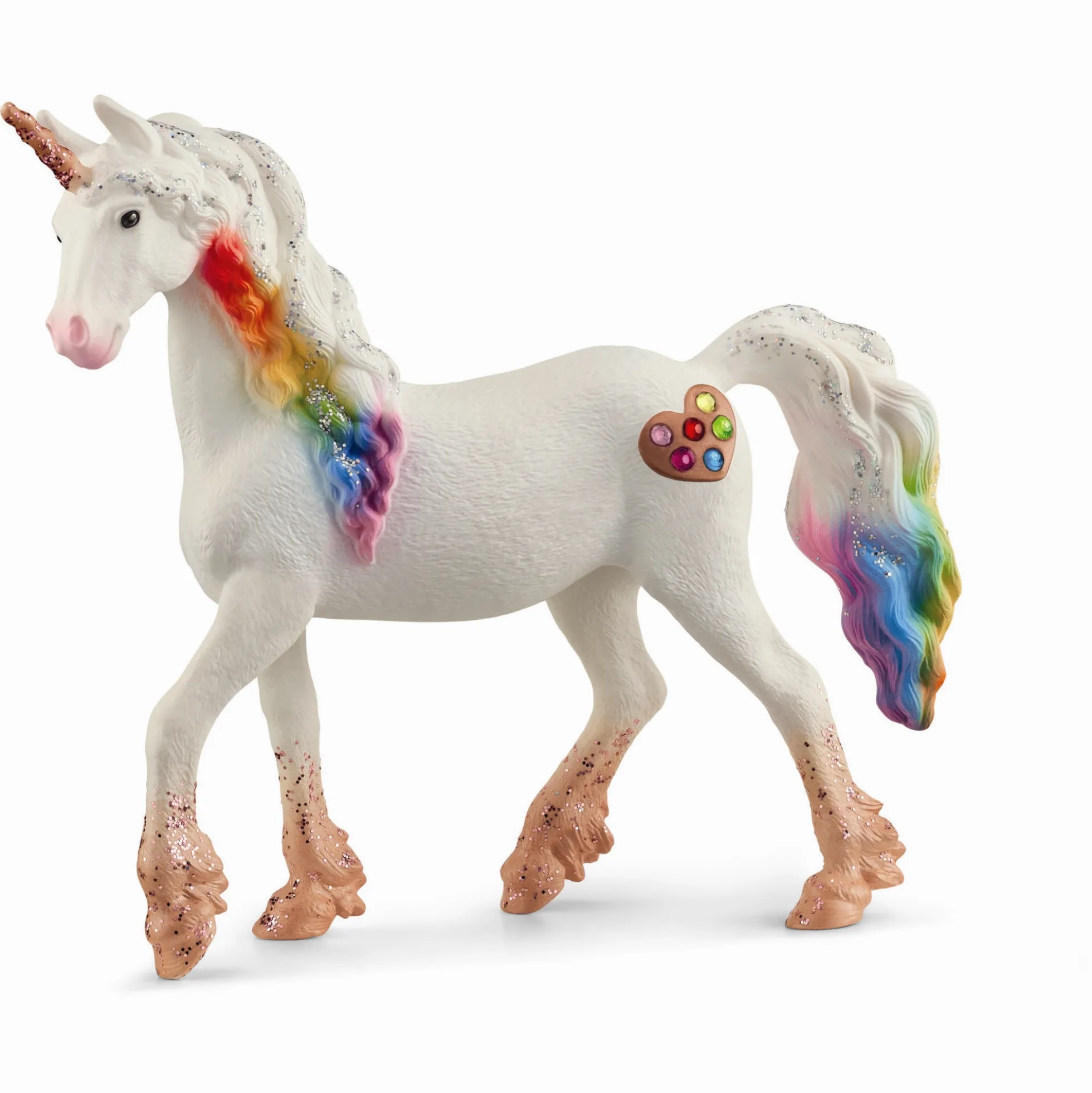 Rainbow Love enhjørning hoppe - 70726 - Schleich Bayala