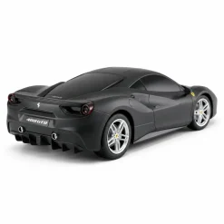 Rastar fjernstyret Ferrari 488 GTB 27 MHz - Mat sort - 19 cm