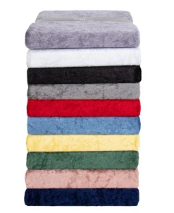 Rosa velour dug - 3 meter dug - Nervøs velour - Blødt velour stof til borddug - Pakke med 3 meter