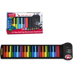 Rullekeyboard med optage funktion og lyd - 37 tangenter - Bontempi musiklegetøj