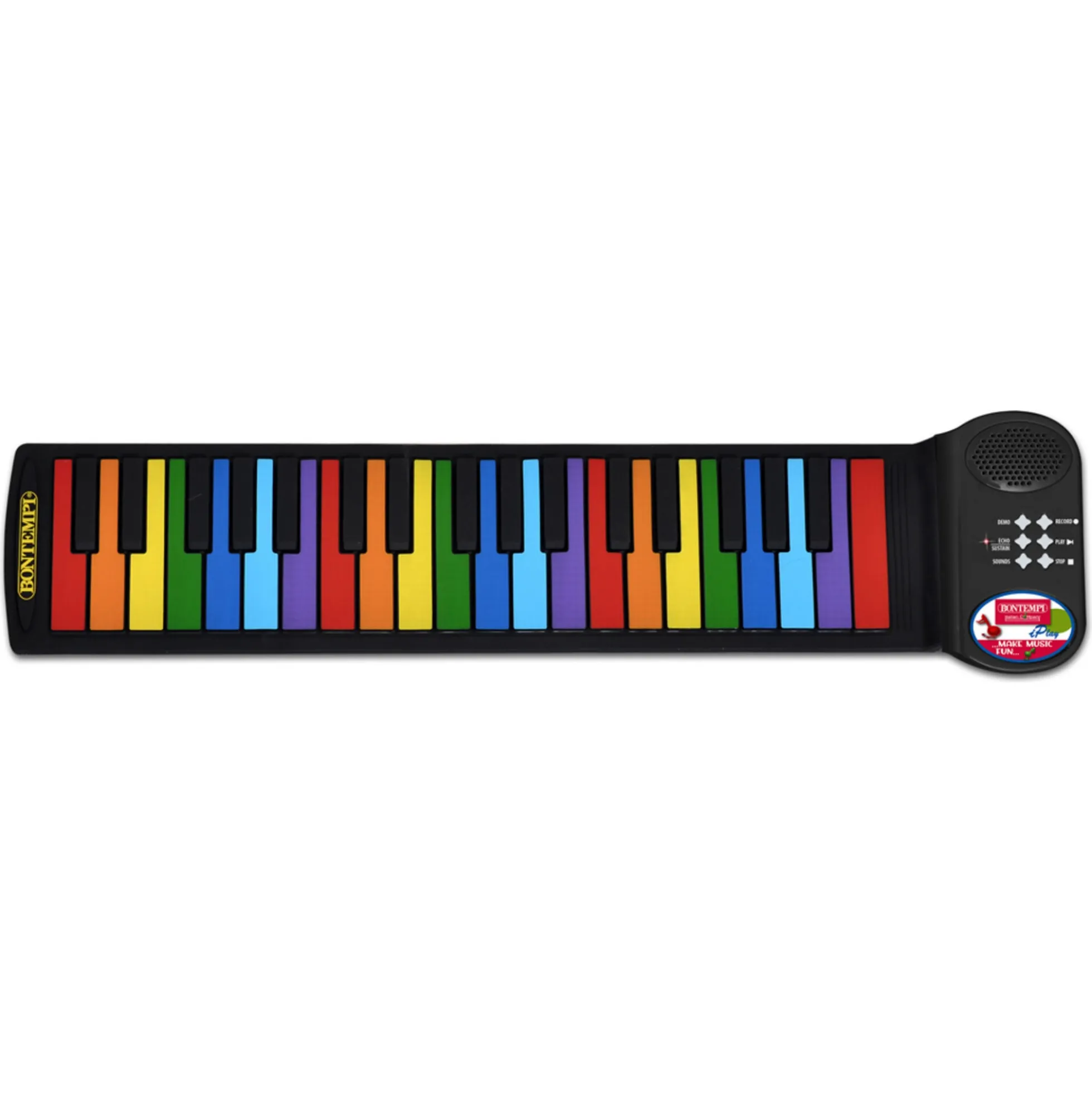 Rullekeyboard med optage funktion og lyd - 37 tangenter - Bontempi musiklegetøj