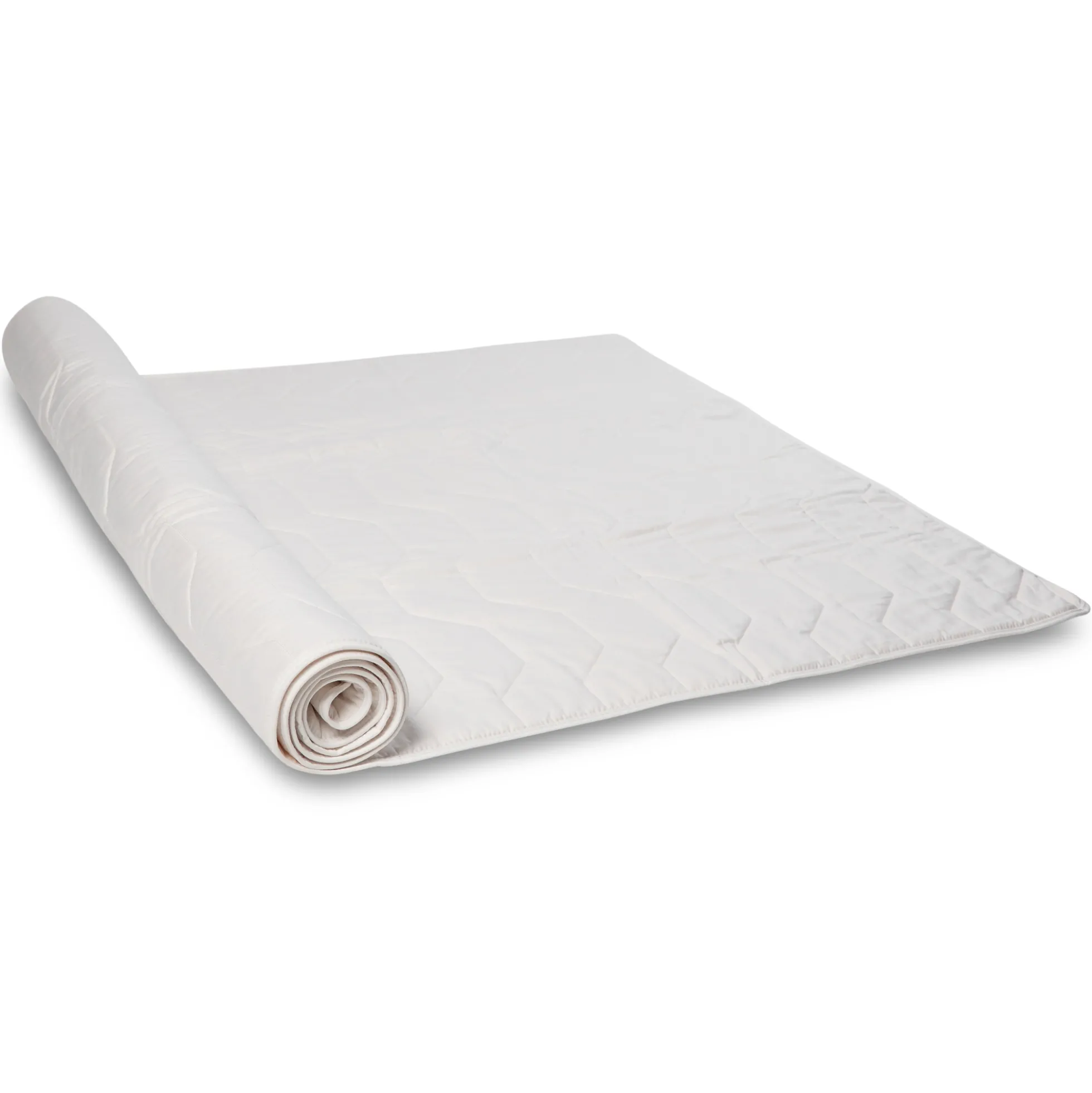 Rullemadras - 210x210 cm - Recycled bomuld - Dansk produceret - Madrasbeskytter - LIXRA