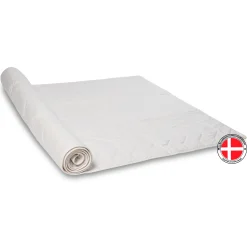 Rullemadras - 210x210 cm - Recycled bomuld - Dansk produceret - Madrasbeskytter - LIXRA