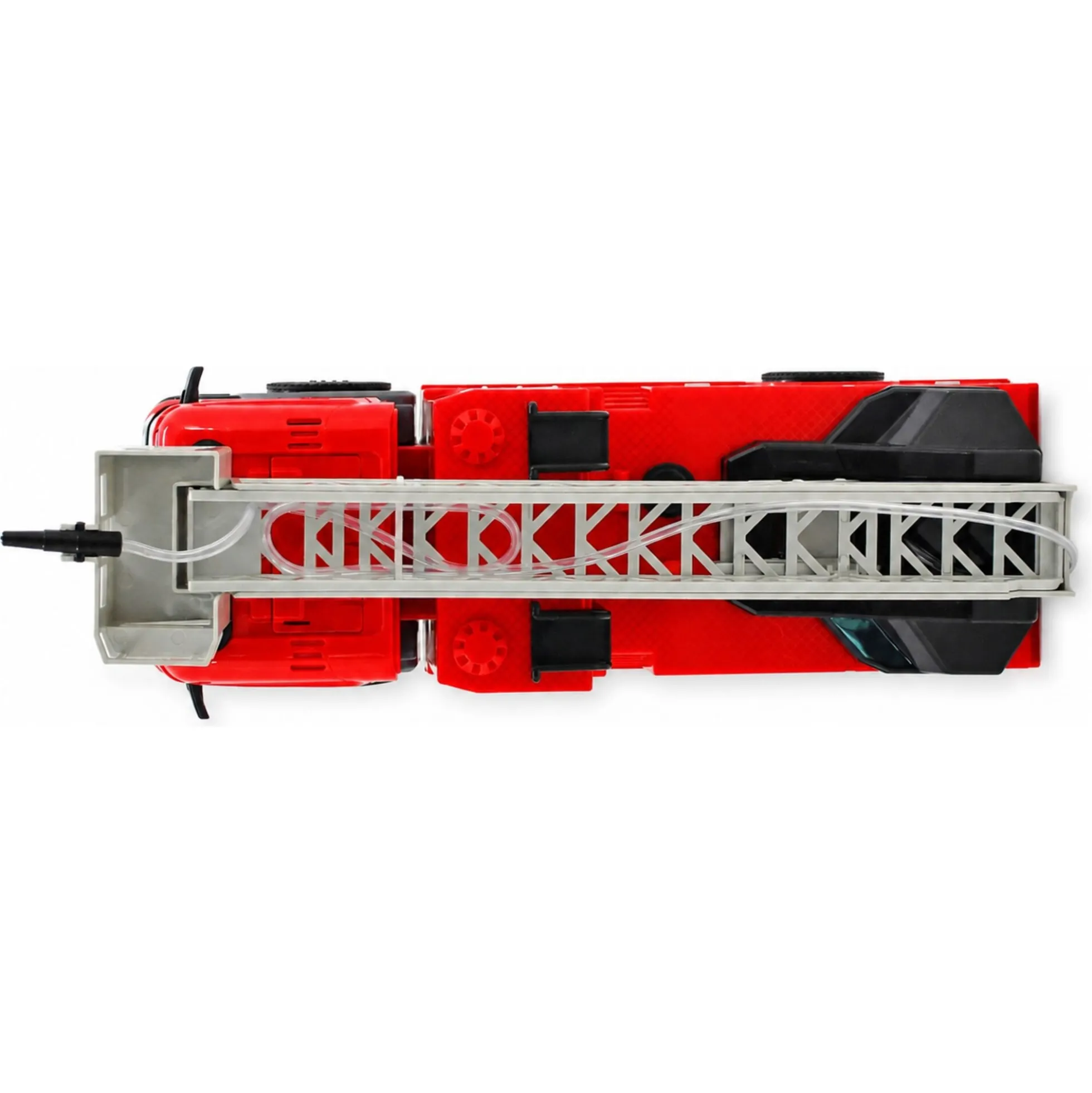 Scania brandbil med stige, lys og lyd - 31x10x16,3 cm