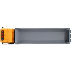 Scania lastbil med åbent lad, lys og lyd - 41x9,5x11,5 cm