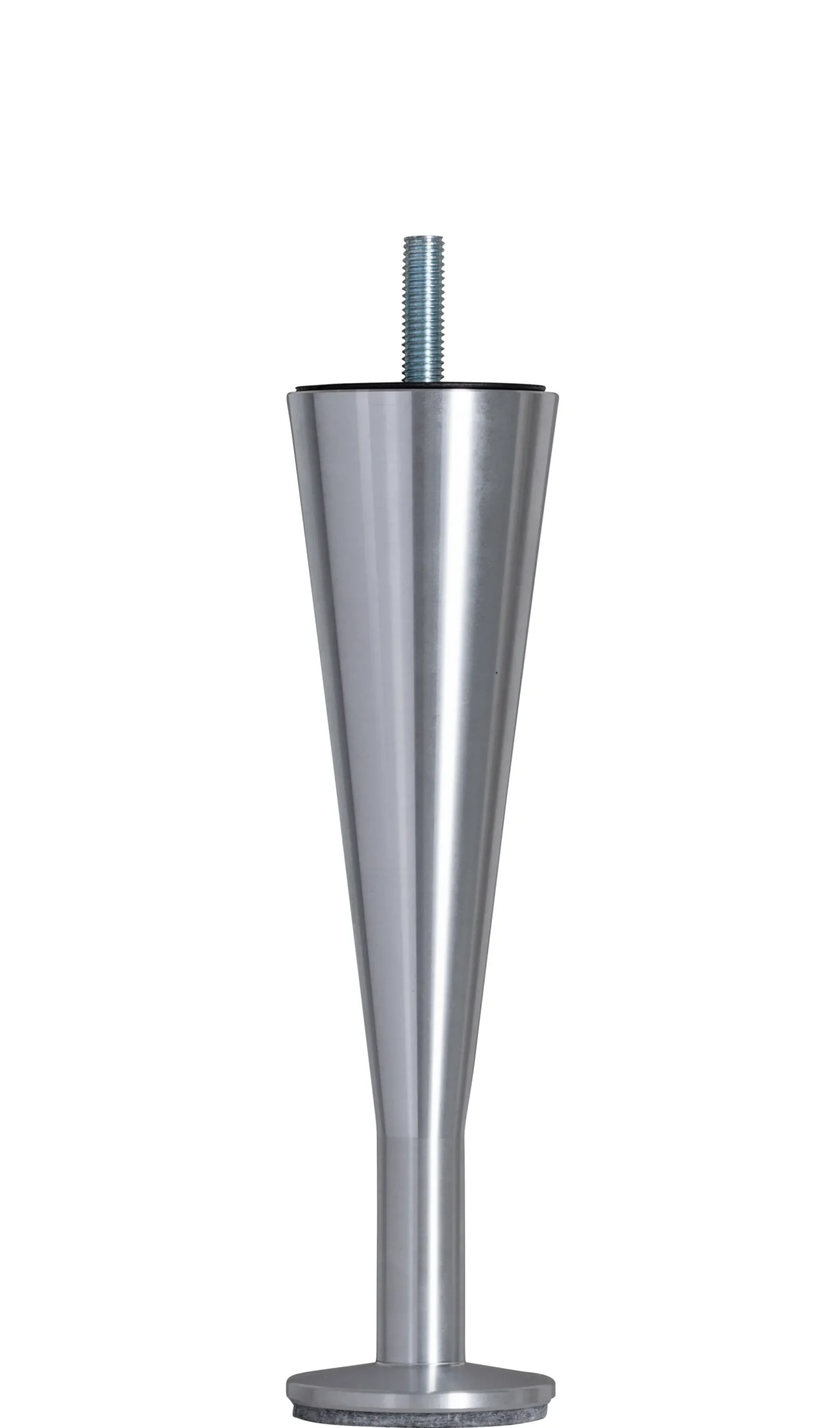 Sengeben - 18 cm - 4 stk. Champagne formede metalben til sengen