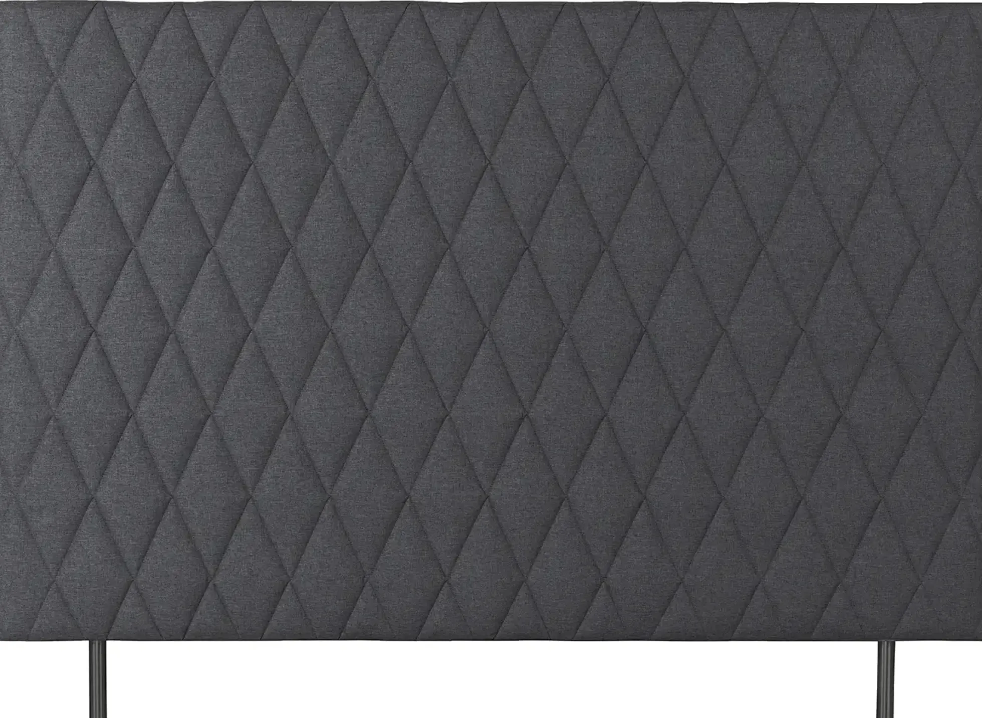 Sengegavl 140x135 cm - Mørkegråt hovedgærde med harlequin tern - Nordstrand Home