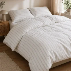 Sengetøj 140x220 cm - Bæk og bølge - Høie Of Scandinavia - Eilert Beige