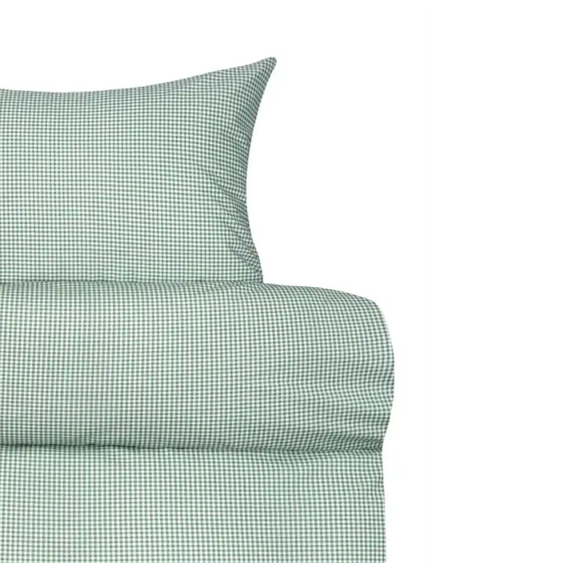 Sengetøj 140x220 cm - 100% bomuld - Høie of Scandinavia - Frans Dusty Green