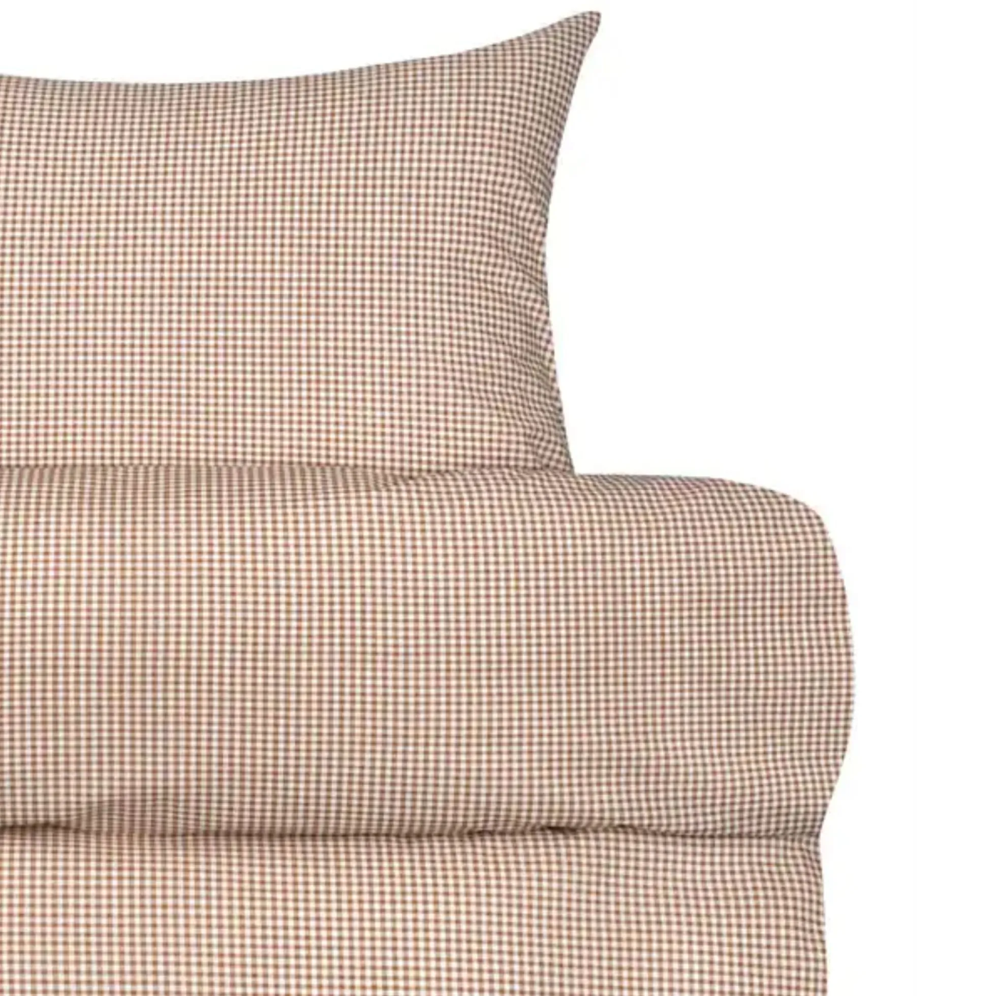 Sengetøj 140x220 cm - 100% bomuld - Høie of Scandinavia - Frans Cinnamon