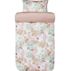 Sengetøj 140x220 cm - 100% bomuldssatin - Høie Of Scandinavia - Cassandra Warm pink